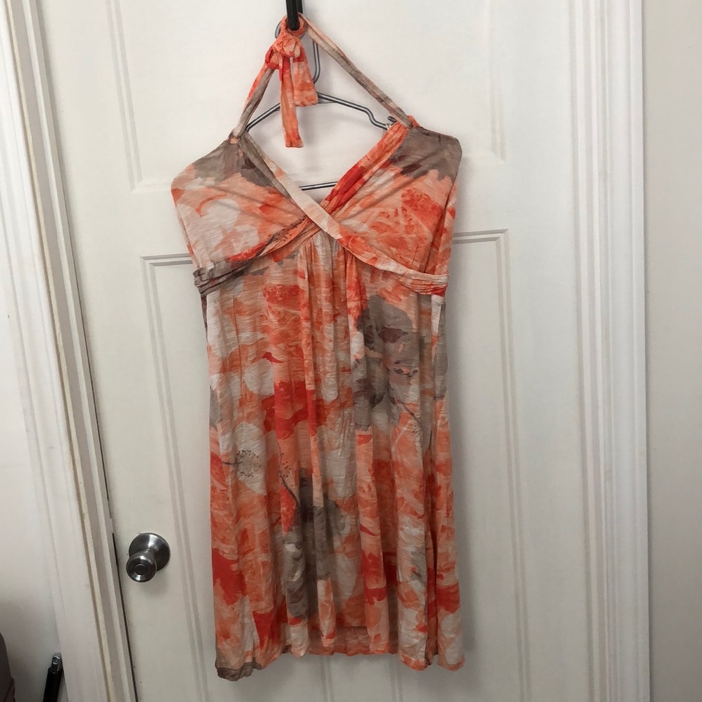 Summer halter dress